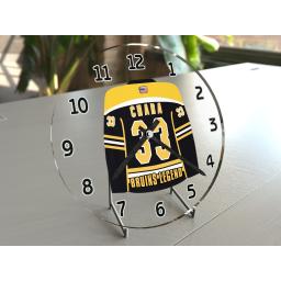 Zdeno Chara 33 - Boston Bruins Hockey Jersey Clock - Legend Edition