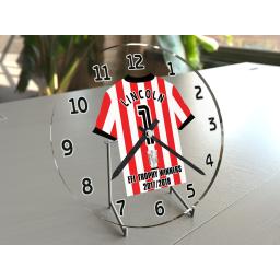 18 Football Shirt Clock - Limited Edition