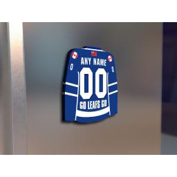 Toronto Maple Leafs NHL Ice Hockey Team Personalised Fridge Magnet Birthday Card