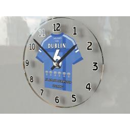 Dublin GAA Gaelic Football All-Ireland Senior Football Champions Jersey Themed Clock - 6 in a Row !