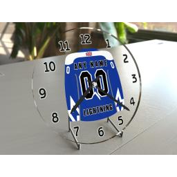 ANY Ice Hockey Team Shirt Themed Gift Clocks