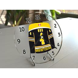 Bobby Orr 4 - Boston Bruins Hockey Jersey Clock - Legend Edition