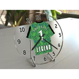 Neville Southall 1 - Everton FC Football Shirt Clock - Legend Edition