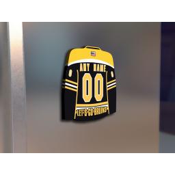 Boston Bruins NHL Ice Hockey Team Personalised Fridge Magnet Birthday Card