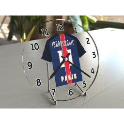 Zlatan Ibrahimovic 10 - Paris Saint-Germain F.C. Football Team Shirt Clock - Legend Edition