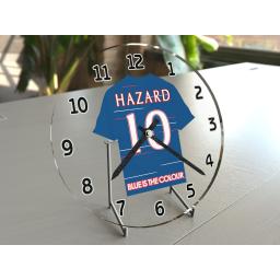 Eden Hazard 10 - Chelsea FC Football Shirt Clock - Legend Edition