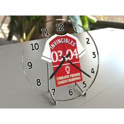 04 Premier League Champions Football Shirt Clock - "Invincibles"