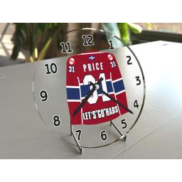Carey Price 31 - Montreal Canadiens Hockey Jersey Clock - Legend Edition