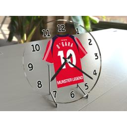 Ronan O'Gara 10 - Munster Rugby Team Jersey Clock - Legends Edition