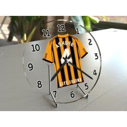 Ian Ashbee 4 - Hull City FC Football Shirt Clock - Legend Edition