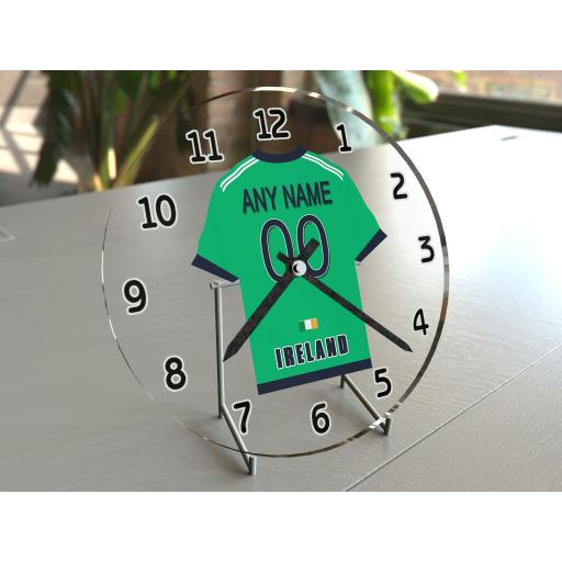 ANY Cricket Team Shirt Themed Gift Clock