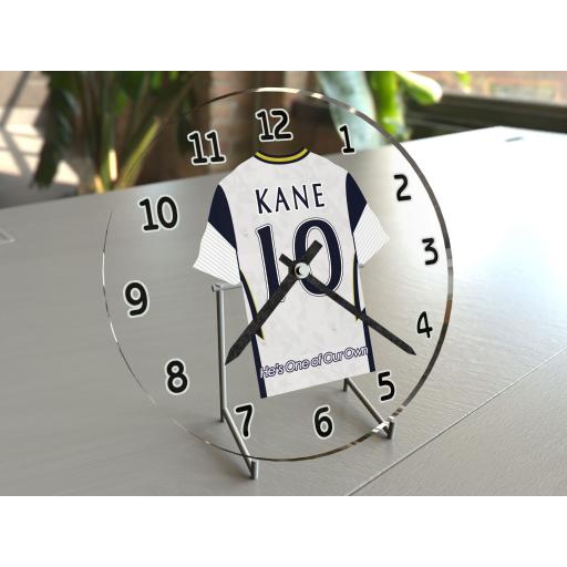 Harry Kane 10 - Tottenham Hotspur FC Football Shirt Clock - Legend Edition
