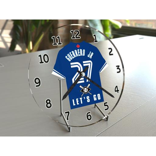 Toronto Blue Jays MLB Personalised Gifts - Baseball Team Wall Clock