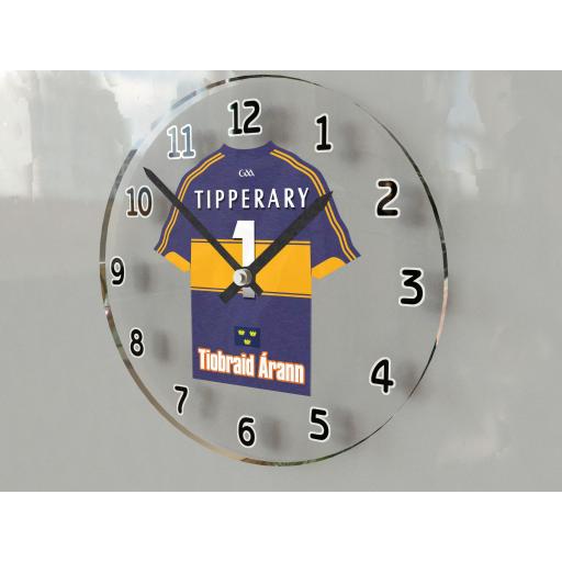 tipperary-gaa-hurling-team-jersey-wall-clock-choose-the-style-of-clock-3-options-available-clear-wall-clock-30cms-2790-p